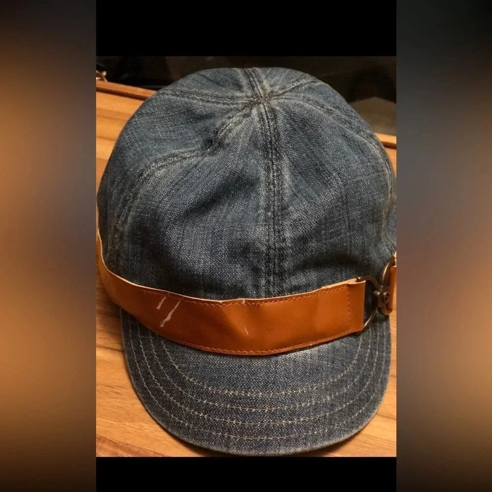 Gap Toddler hat jean cap M/L